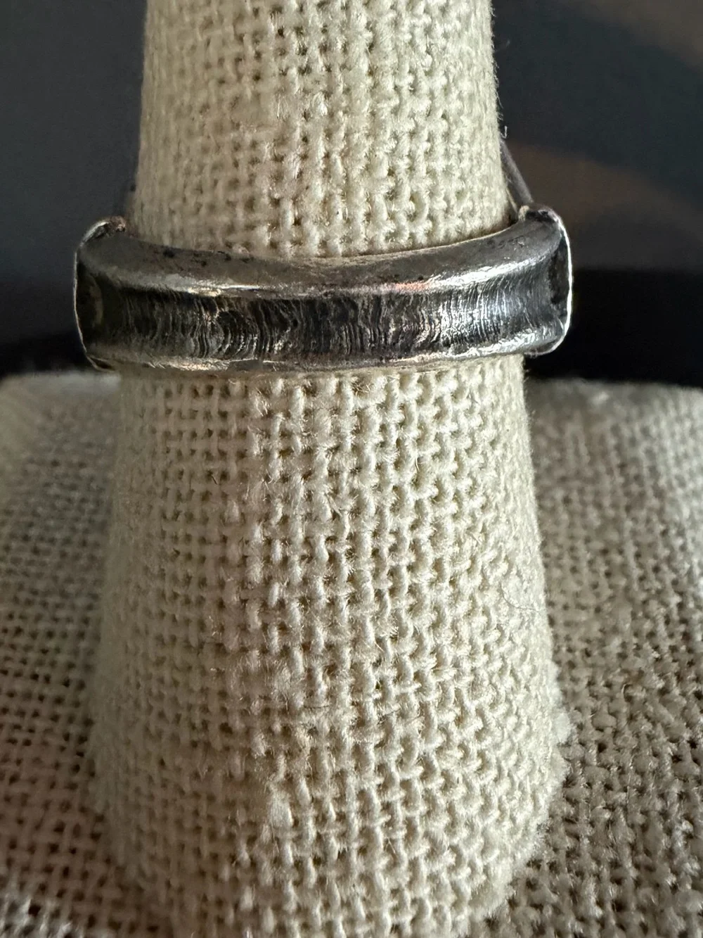 Heidi Nahser Fink Handcrafted Sterling Silver Statement Size 9 Ring